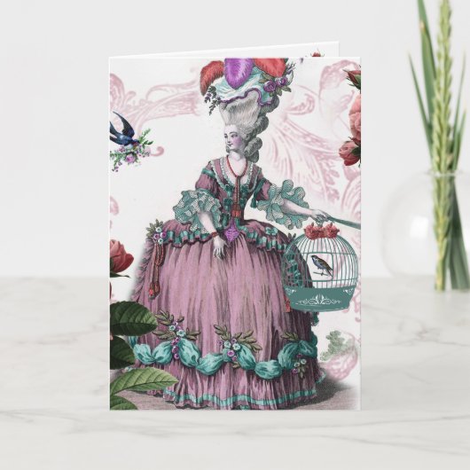 la cage aux oiseaux kaart (Voorkant)