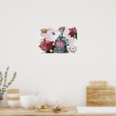 la cage aux oiseaux poster (Keuken)