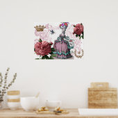 la cage aux oiseaux poster (Keuken)