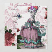 La cage aux oiseaux (The Bird cage) 2 wordt vertaa Kaart (Voorkant / Achterkant)