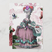 la cage aux oiseaux (vogelkooi) 2 kaart (Voorkant / Achterkant)