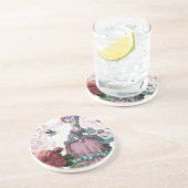 la cage aux oiseaux zandsteen onderzetter (Zijkant)