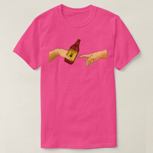 La Caguama Funny Mexican Beer Design T-shirt (Design voorkant)