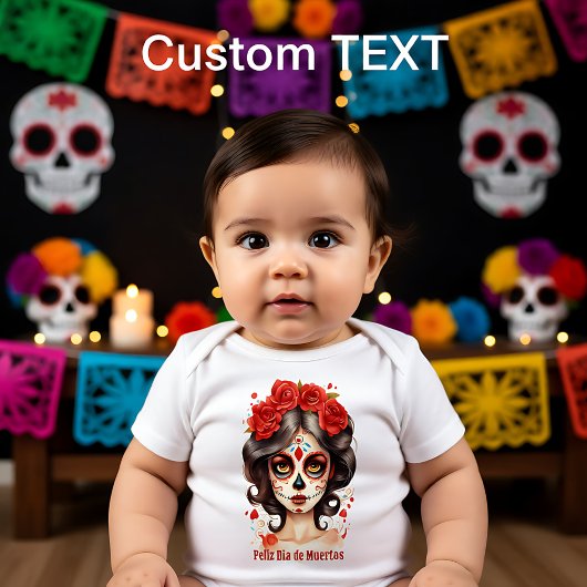 La Calavera Catarina💀 in Rode Bloemen 🌹 Romper