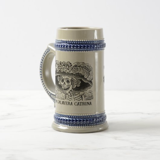 La Calavera Catrina Bierpul (Voorkant links)
