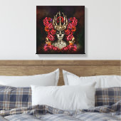 La Calavera Catrina Canvas Afdruk (Insitu (Slaapkamer))