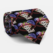 La Calavera Catrina in kleur Stropdas (Opgerold)