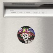 La Calavera Catrina (magneet) Magneet (Insitu (Vaatwasser))