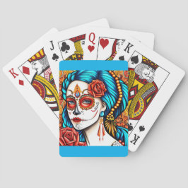 La Calavera Catrina Pokerkaarten