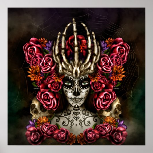 La Calavera Catrina Poster (Voorkant)