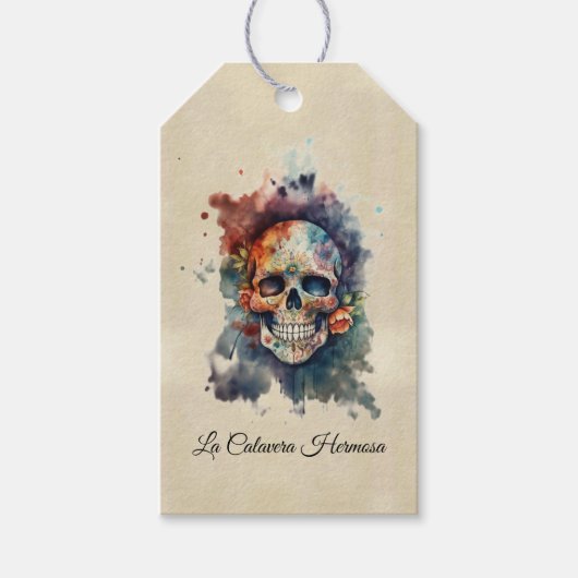 La Calavera Hermosa, gebruik Cadeaulabel (Voorkant)