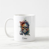 La Calavera Hermosa, gewoonte Koffiemok (Links)
