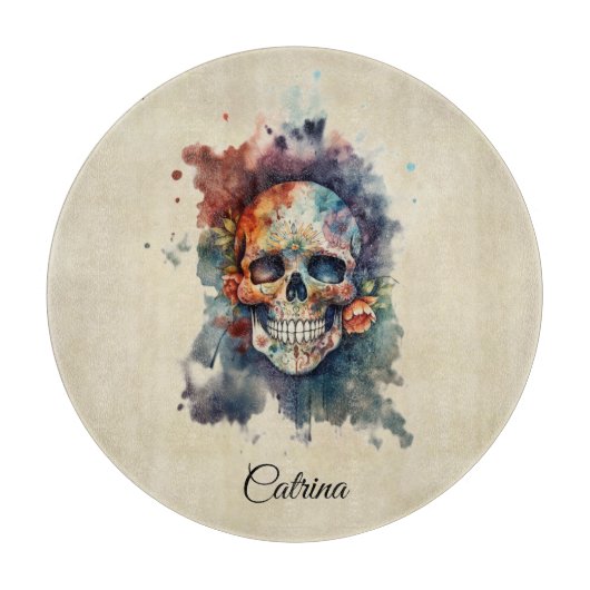 La Calavera Hermosa, gewoonte Snijplank (Voorkant)