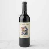 La Calavera Hermosa, gewoonte Wijn Etiket (Voorkant)