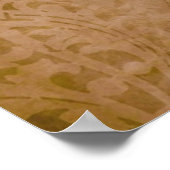 La Calavera, ingediend door Jose Posada (bruine br Poster (Hoek)