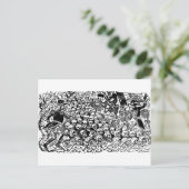 La Calavera Revuelta door José Guadalupe Posada Briefkaart (Staand voorkant)