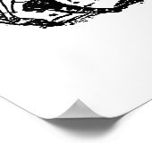 La Calavera Revuelta door José Guadalupe Posada Poster (Hoek)