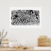 La Calavera Revuelta door José Guadalupe Posada Poster (Keuken)