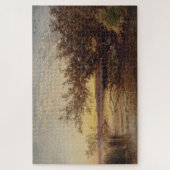 La Camargue, Coucher de Soleil – Félix Ziem Legpuzzel (Verticaal)