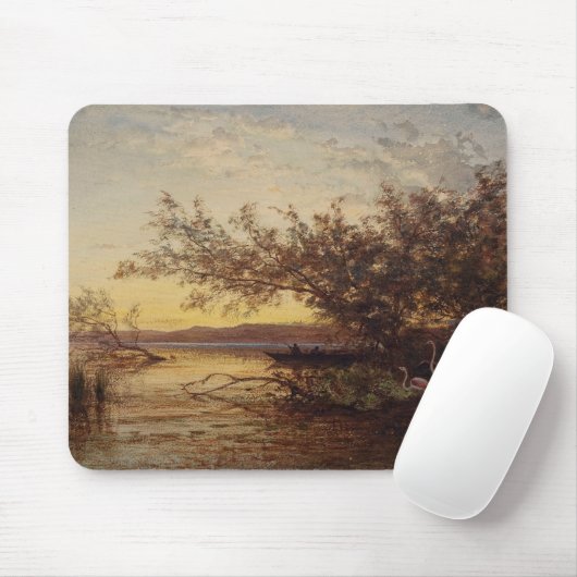 La Camargue, Coucher de Soleil – Félix Ziem Muismat (Met muis)