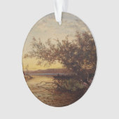La Camargue, Coucher de Soleil – Félix Ziem Ornament (voorkant)