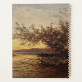 La Camargue, Coucher de Soleil – Félix Ziem Planner (Achterkant)