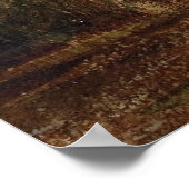 La Camargue, Coucher de Soleil – Félix Ziem Poster (Hoek)