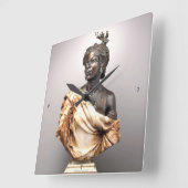 La Capresse des Colonies Wall Clock Vierkante Klok (Hoek)