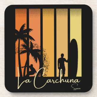 La Carchuna Spanje Surfstrand Bier Onderzetter