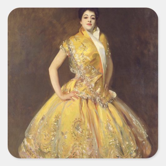 La Carmencita, 1890 Vierkante Sticker (Voorkant)