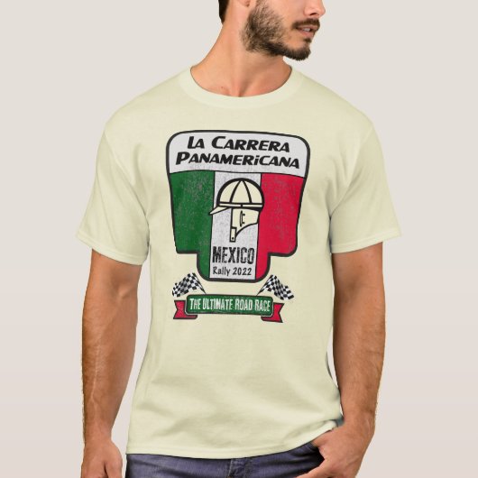 La Carrera Panamericana Mexico 2022 T-shirt (Voorkant)