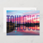La Carte Postale Toulousaine. Briefkaart (Voorkant / Achterkant)