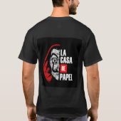 La Casa de Papel - Geldroof T-shirt (Achterkant)