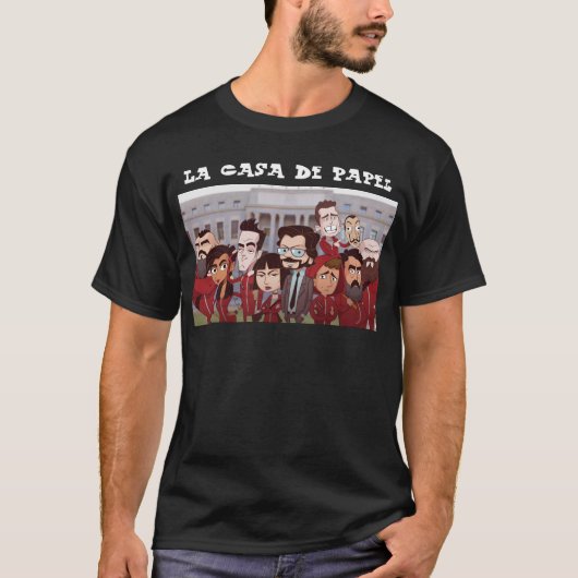 La Casa De Papel T-Shirt (Voorkant)