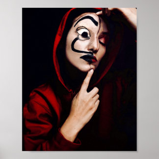 la casa de Papel Tokyo Poster