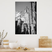 La Catedral Gargoyles Foto Poster Art Print (Keuken)