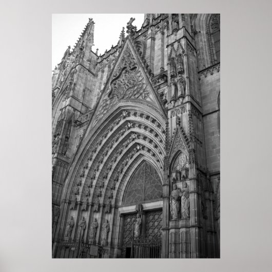 La Catedral Poster Print (Barcelona, Spanje) (Voorkant)