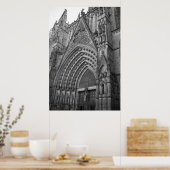La Catedral Poster Print (Barcelona, Spanje) (Keuken)