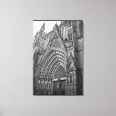 La Catedral Wrapped Canvas Foto Print (Barcelona) (Voorkant)