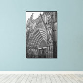 La Catedral Wrapped Canvas Foto Print (Barcelona) (Insitu (Houten vloer))