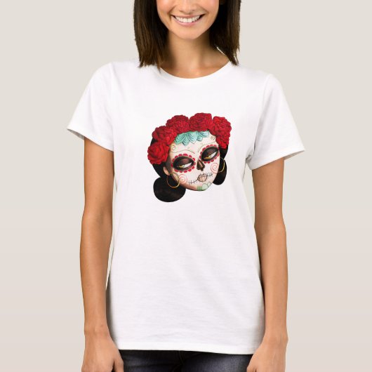 La Catrina - Dia de Los Muertos Girl T-shirt (Voorkant)