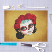La Catrina - Dia de Los Muertos Girl Tissuepapier (Craft)