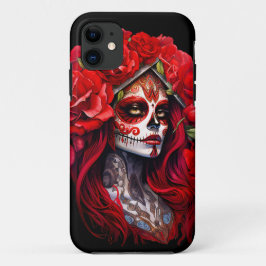 La Catrina, Dia De Los Muertos Mexicaanse Dag van Case-Mate iPhone Case