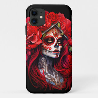 La Catrina, Dia De Los Muertos Mexicaanse Dag van  Case-Mate iPhone Case