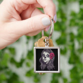 La Catrina - Dia De Los Muertos Sleutelhanger (Hand)