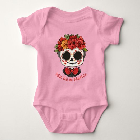 🌹La Catrina Dia de Muertos eerbetoon 🌹 Romper (Voorkant)
