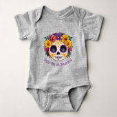 🌹La Catrina Dia de Muertos eerbetoon 🌹 Romper (Voorkant)