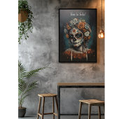 La Catrina Eeuwige Geest Dia de los Muertos Perfect Poster