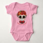 🌹La Catrina Huldiging aan Dia de Muertos 🌹 Romper (Voorkant)