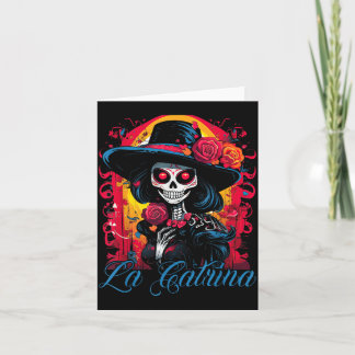 La Catrina-jurk stijlvolle dag van de regering Kaart